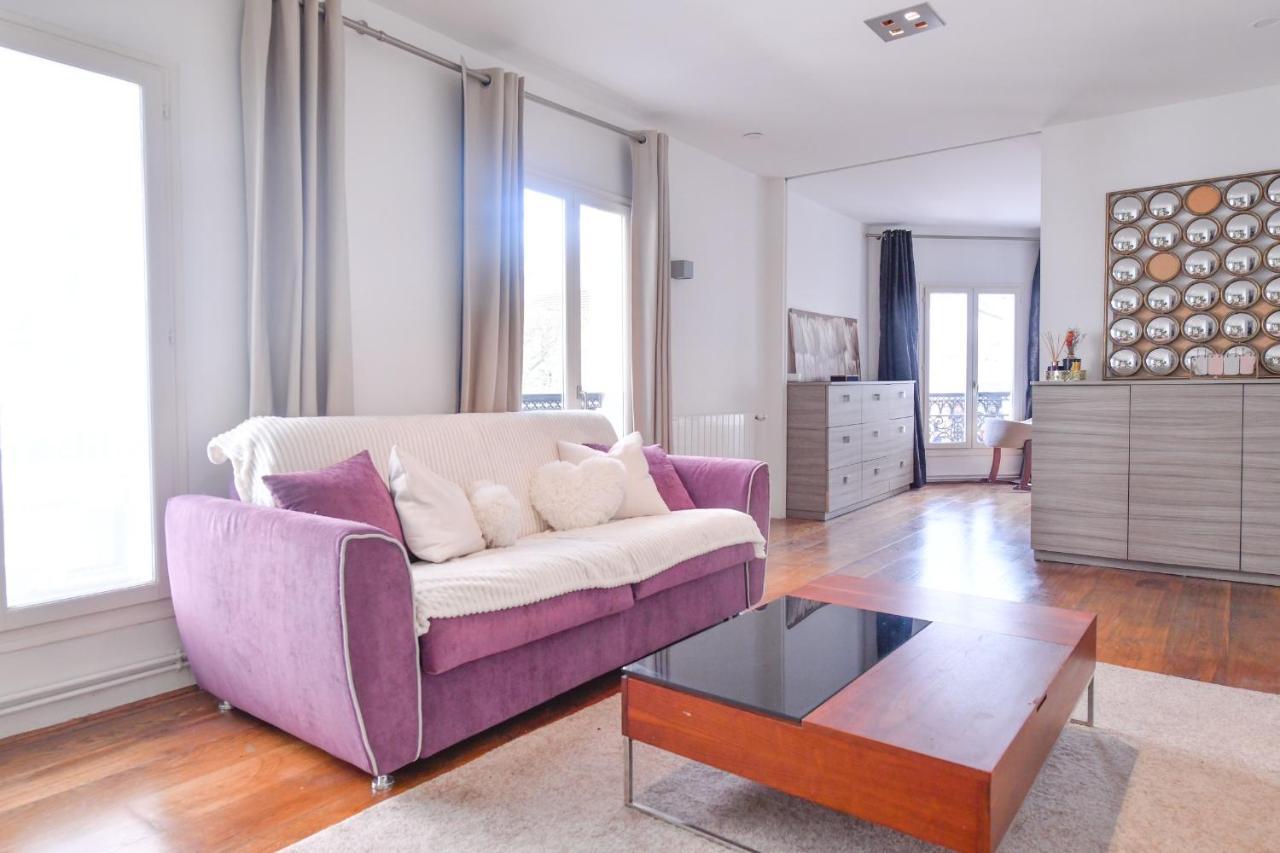 Ferienwohnung Loft Lumineux Hyper Centre Vincennes Rer A 5 Min - Parking Gratuit Exterior foto