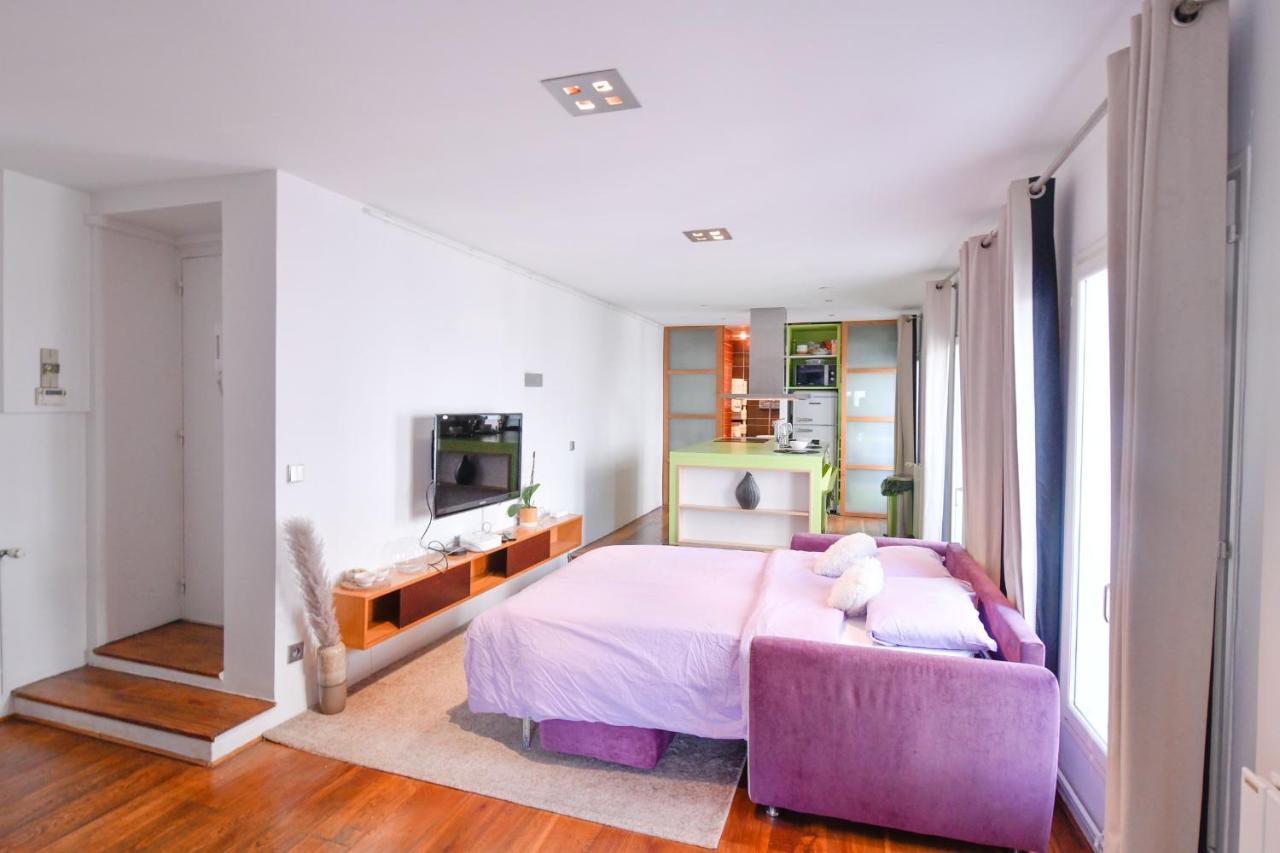 Ferienwohnung Loft Lumineux Hyper Centre Vincennes Rer A 5 Min - Parking Gratuit Exterior foto